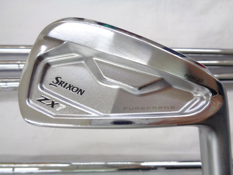 【中古】ダンロップ SRIXON ZX7 Mk2 アイアンセット S200フレックス 38.0インチ ダイナミックゴールド D.S.T.(NEWデザイン) Cランク 右利き用 DUNLOP ゴルフクラブ スリクソンZX7 MK2 ゴルフドゥ ゴルフ用
