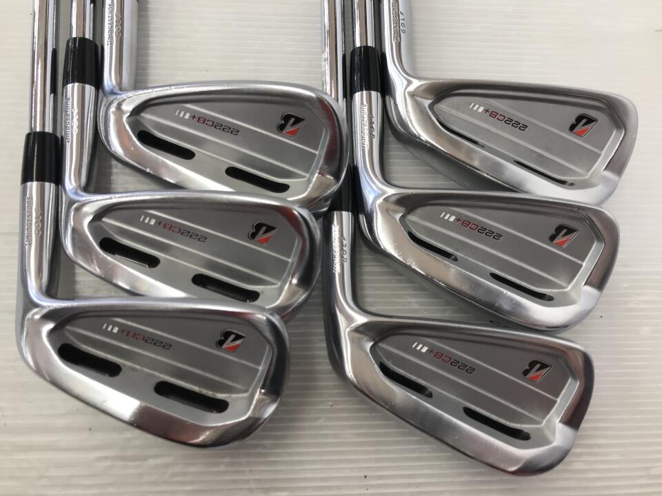 【中古】ブリヂストン 222CB+ アイアンセット Sフレックス 38.0インチ NSプロ950GH neo Cランク 右利き用 BRIDGESTONE ゴルフクラブ ゴルフドゥ ゴルフ用品 GOLF DO 中古ゴルフクラブ