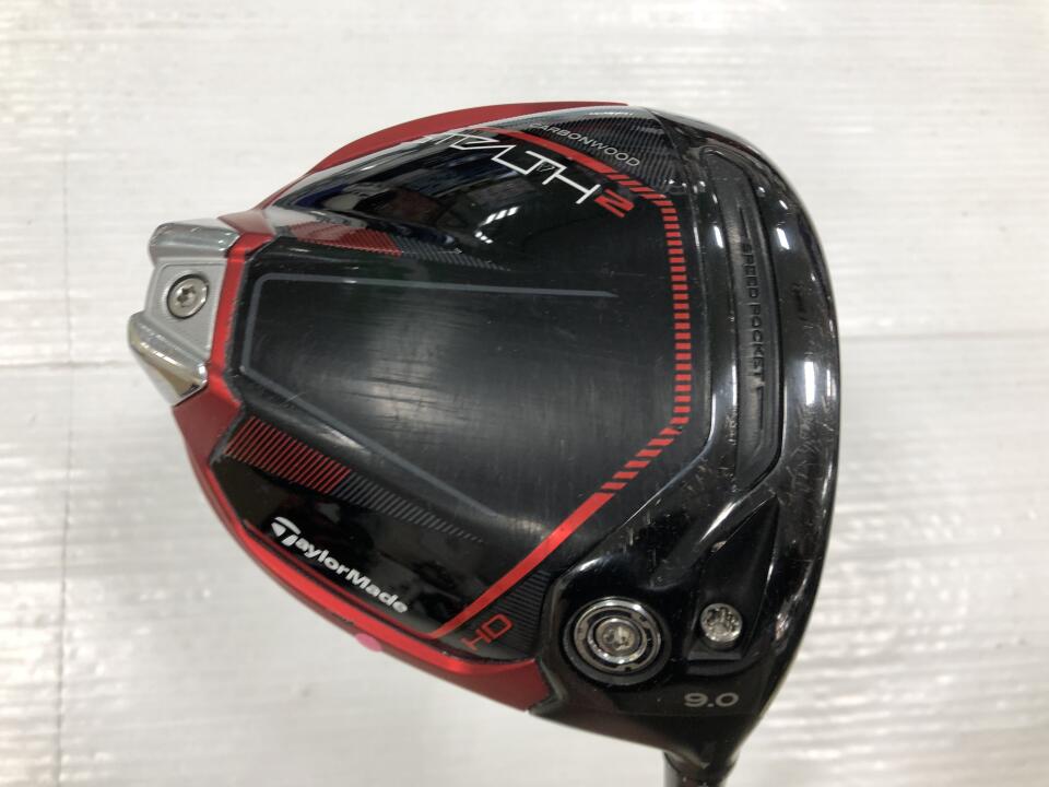 【中古】テーラーメイド STEALTH2 HD ドライバー 9° Sフレックス 44.75インチ ＡＴＴＡＳ 4Ｕ 6 リシャフト品 Cランク 右利き用 Taylormade ゴルフクラブ ステルス2HD ゴルフドゥ ゴルフ用品 GOLF DO 中