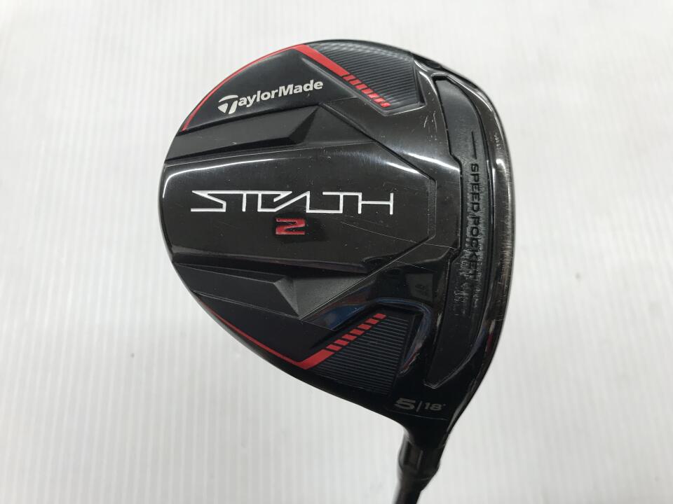 【中古】テーラーメイド STEALTH2 フェアウェイウッド 5W 18° Sフレックス 43.0インチ ツアーAD　VR-5 リシャフト品 Cランク 右利き用 Taylormade ゴルフクラブ ステルス2 ゴルフドゥ ゴルフ用品 GOLF DO