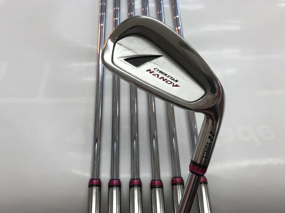 【中古】ヨネックス サイバースター ナノブイ アイアンセット 38.5インチ NSプロ950GH Dランク 右利き用 YONEX ゴルフクラブ ゴルフドゥ ゴルフ用品 GOLF DO 中古ゴルフクラブ