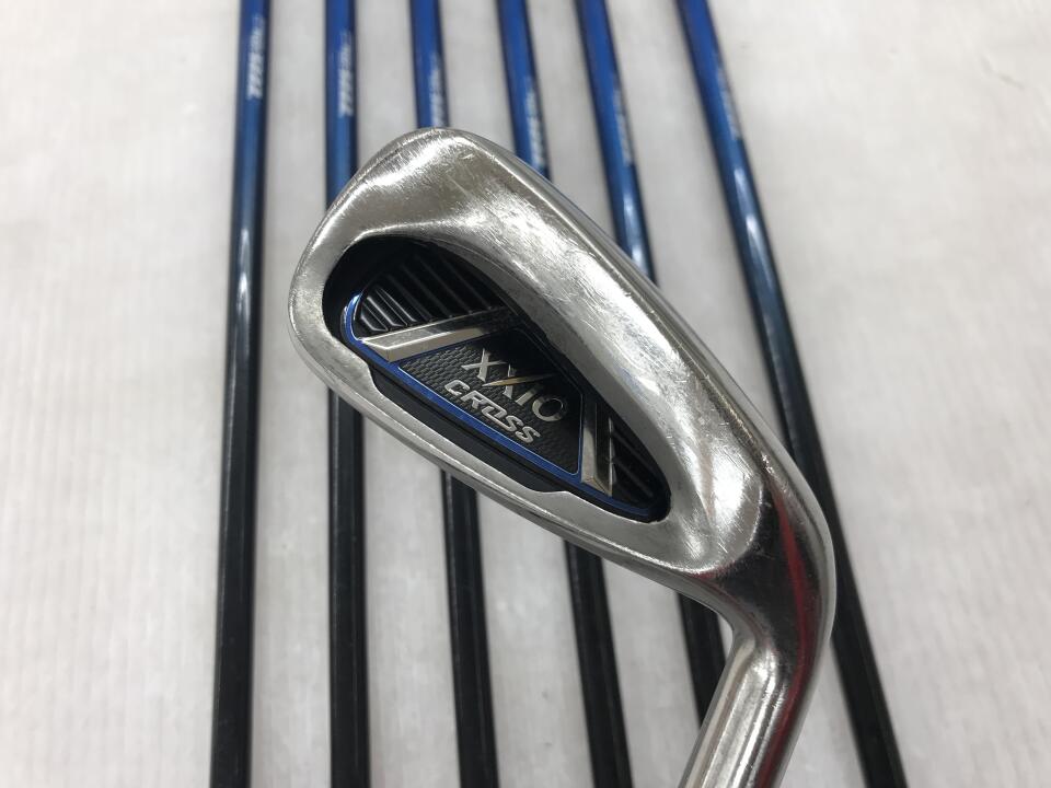 【中古】ダンロップ XXIO CROSS アイアンセット Rフレックス 38.25インチ MH1000 Dランク 右利き用 DUNLOP ゴルフクラブ ゼクシオクロス ゴルフドゥ ゴルフ用品 GOLF DO 中古ゴルフクラブ