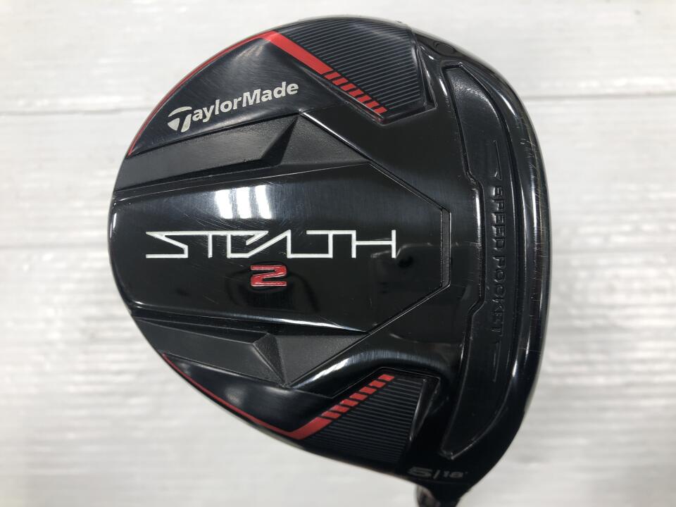 【中古】テーラーメイド STEALTH2 フェアウェイウッド 5W 18° SRフレックス 42.25インチ ヘッドカバーあり TENSEI RED TM50 Cランク 右利き用 Taylormade ゴルフクラブ ステルス2 ゴルフドゥ ゴルフ用品 GO