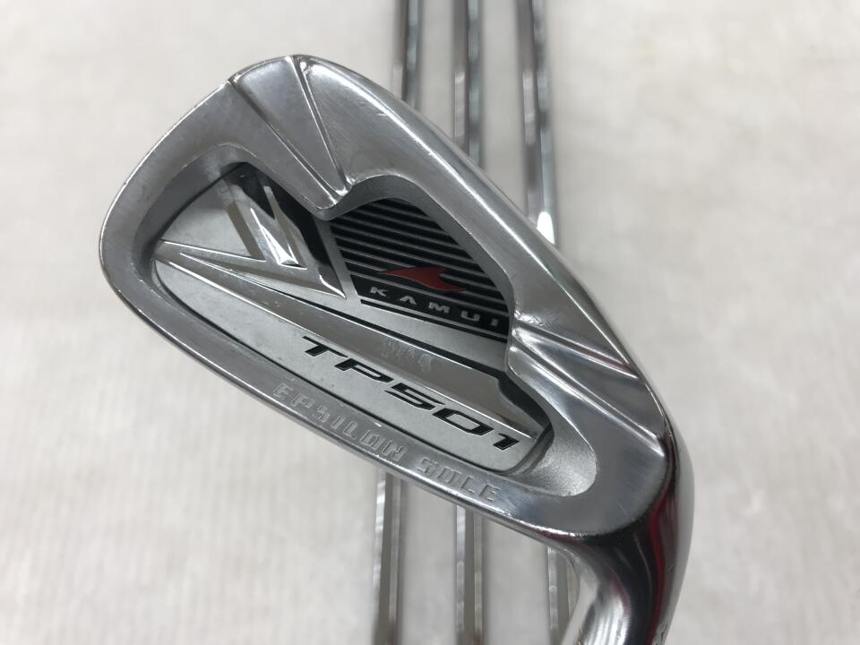 【中古】カムイ TP-501 アイアンセット 37.5インチ Ks-3001 リシャフト品 Cランク 右利き用 KAMUI ゴルフクラブ ゴルフドゥ ゴルフ用品 GOLF DO 中古ゴルフクラブ