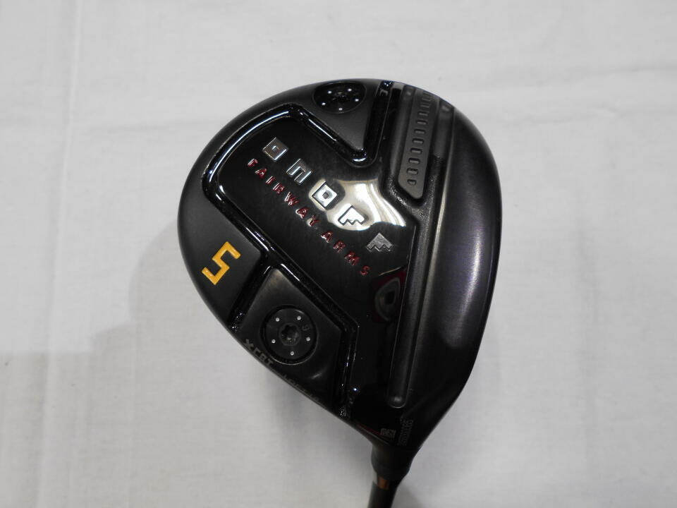 【中古】グローブライド ONOFF FAIRWAY ARMS KURO 2024 フェアウェイウッド 5W 18° Sフレックス 42.25インチ ヘッドカバーあり CBT:624F Cランク 右利き用 GLOBERIDE ゴルフクラブ オノフ フェアウェイアーム