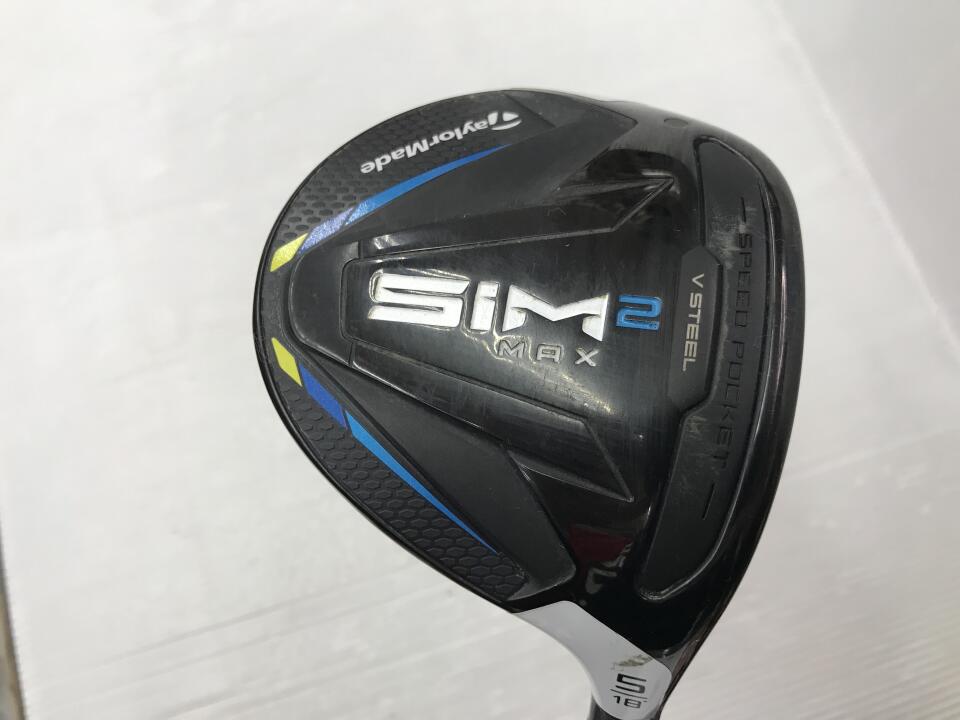 【中古】テーラーメイド SIM2 MAX フェアウェイウッド 5W 18° Sフレックス 42.0インチ Speeder 661 EVOLUTION 7 Cランク 右利き用 Taylormade ゴルフクラブ シム2マックス ゴルフドゥ ゴルフ用品 GOLF DO 中古