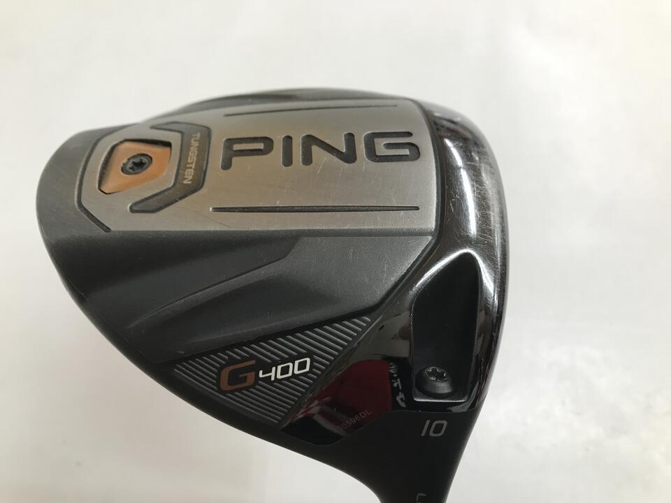 【中古】ピン G400 LS TEC ドライバー 10° Xフレックス 45.25インチ The ATTAS　7 リシャフト品 Dランク 右利き用 PING ゴルフクラブ ゴルフドゥ ゴルフ用品 GOLF DO 中古ゴルフクラブ