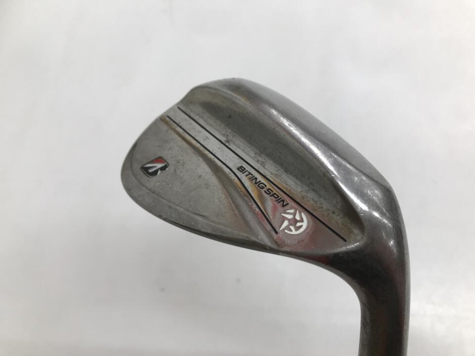 【中古】ブリヂストン BITING SPIN ノーメッキ ウェッジ 52° S200フレックス 35.5インチ ダイナミックゴールド120 リシャフト品 Cランク 右利き用 BRIDGESTONE ゴルフクラブ ゴルフドゥ ゴルフ用品 GOLF