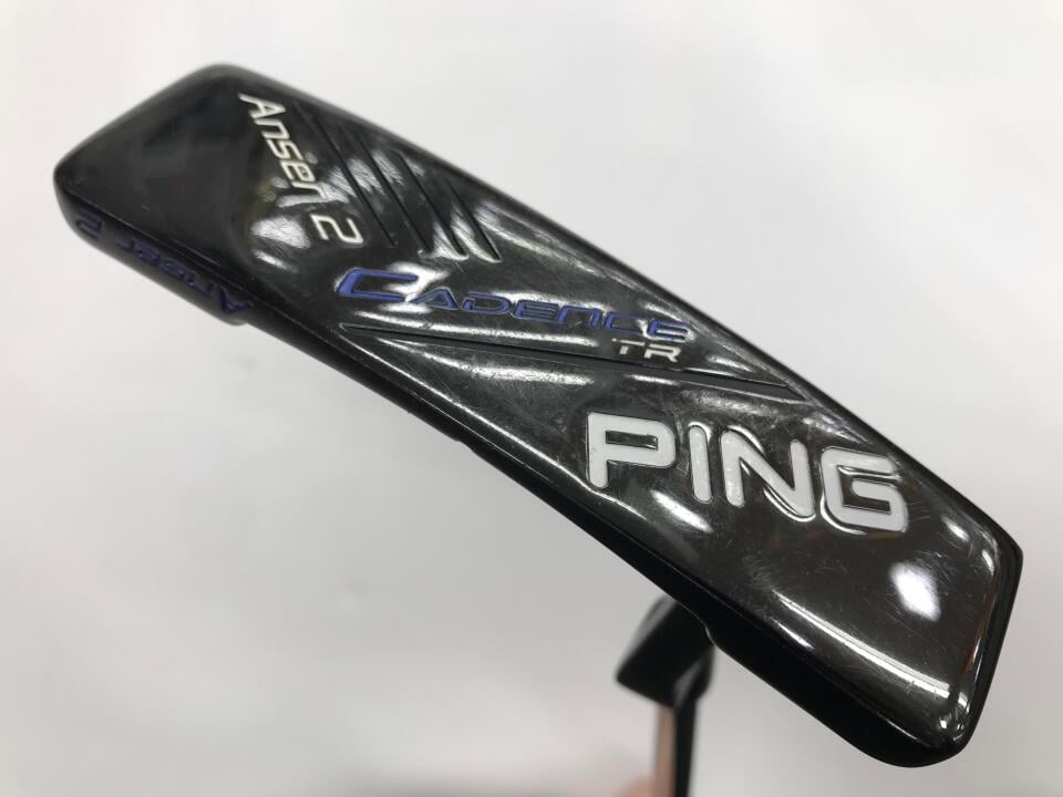 【中古】ピン CADENCE TR Anser 2 (黒) パター 34.0インチ オリジナルスチール Dランク 右利き用 PING ゴルフクラブ ゴルフドゥ ゴルフ用品 GOLF DO 中古ゴルフクラブ