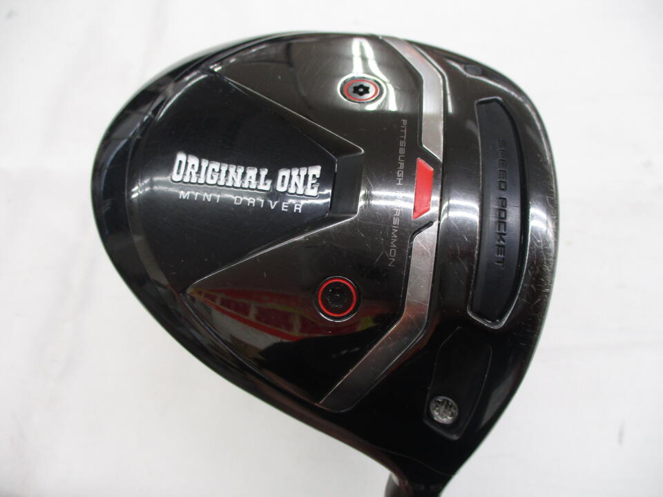 【中古】テーラーメイド ORIGINAL ONE MINI DRIVER ドライバー 13.5° Sフレックス 43.75インチ ヘッドカバーあり ツアーAD MT-7 リシャフト品 Cランク 右利き用 Taylormade ゴルフクラブ ゴルフドゥ ゴルフ
