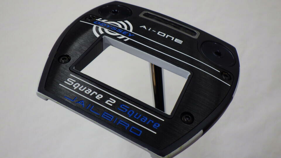 【中古】オデッセイ Ai-ONE Square 2 Square JAILBIRD ZT パター 34.0インチ ヘッドカバーあり オリジナルスチール Aランク 右利き用 ODYSSEY ゴルフクラブ ゴルフドゥ ゴルフ用品 GOLF DO 中古ゴルフクラブ