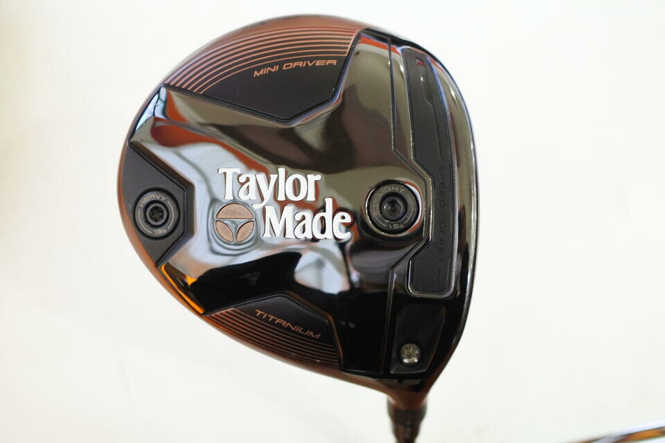 【中古】テーラーメイド BRNR MINI DRIVER COPPER ドライバー 13.5° Sフレックス 43.5インチ ヘッドカバーあり UST PROFORCE 65 M40X J-SPEC Cランク 右利き用 Taylormade ゴルフクラブ ゴルフドゥ ゴルフ用品 GOLF