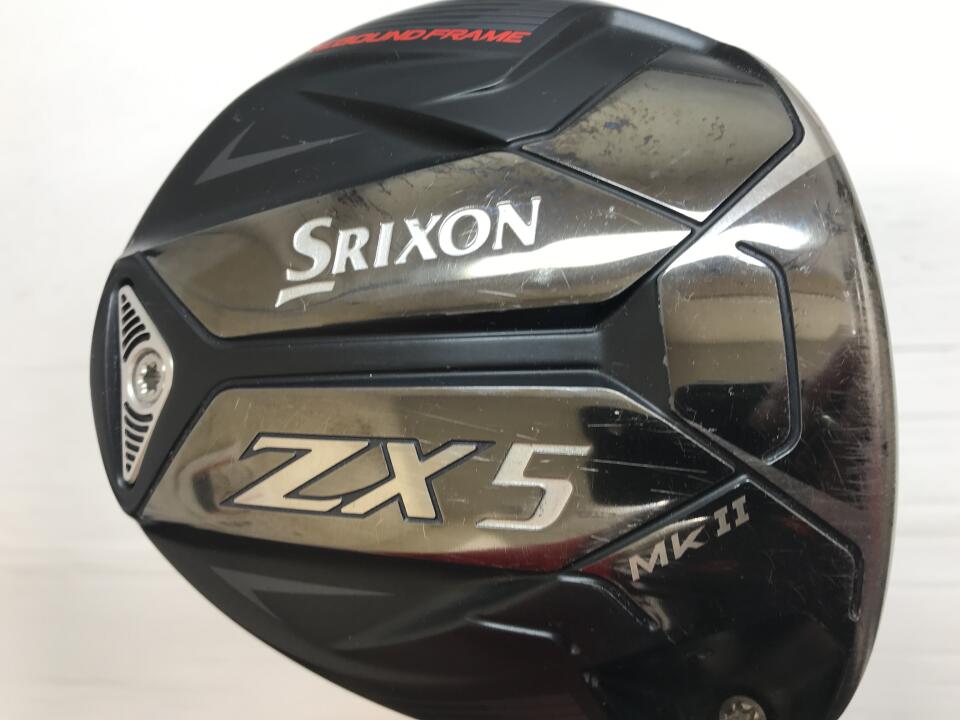 【中古】ダンロップ SRIXON ZX5 Mk2 ドライバー 9.5° Xフレックス 46.0インチ ヘッドカバーあり ディアマナ GT 70 リシャフト品 Dランク 右利き用 DUNLOP ゴルフクラブ スリクソンZX5 MK2 ゴルフドゥ ゴ