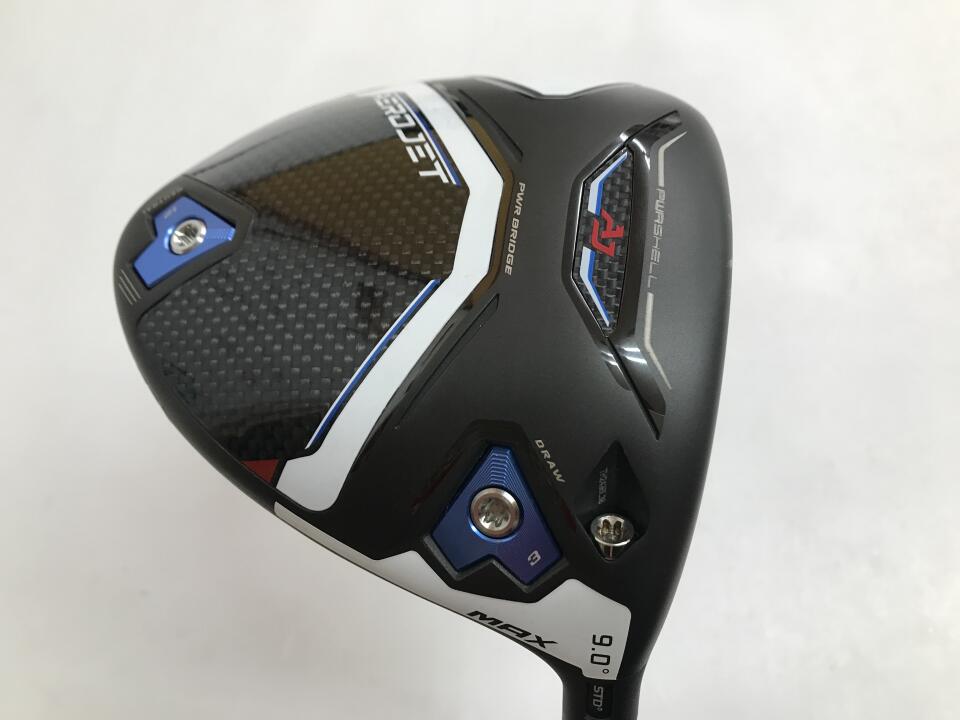 【中古】コブラ AEROJET MAX ドライバー 9° Sフレックス 45.25インチ ヘッドカバーあり ツアーAD CQ-6 リシャフト品 Cランク 右利き用 COBRA ゴルフクラブ エアロジェットマックス ゴルフドゥ ゴルフ