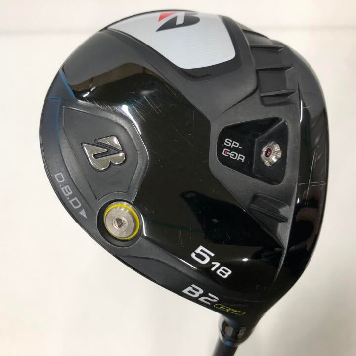 【中古】ブリヂストン B2HT フェアウェイウッド 5W 18° SRフレックス 42.75インチ ヘッドカバーあり VANQUISH BS50 Cランク 右利き用 BRIDGESTONE ゴルフクラブ ゴルフドゥ ゴルフ用品 GOLF DO 中古ゴルフ