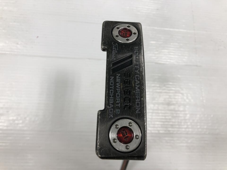 【中古】タイトリスト SC SELECT ニューポート 2 ノッチバック パター 34.0インチ オリジナルスチール Dランク 右利き用 Titleist ゴルフクラブ ゴルフドゥ ゴルフ用品 GOLF DO 中古ゴルフクラブ