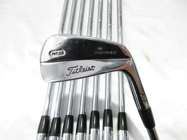 【中古】タイトリスト MB 710 アイアンセット 27° S200フレックス 38.25インチ ダイナミックゴールド Dランク 右利き用 Titleist ゴルフクラブ ゴルフドゥ ゴルフ用品 GOLF DO 中古ゴルフクラブ