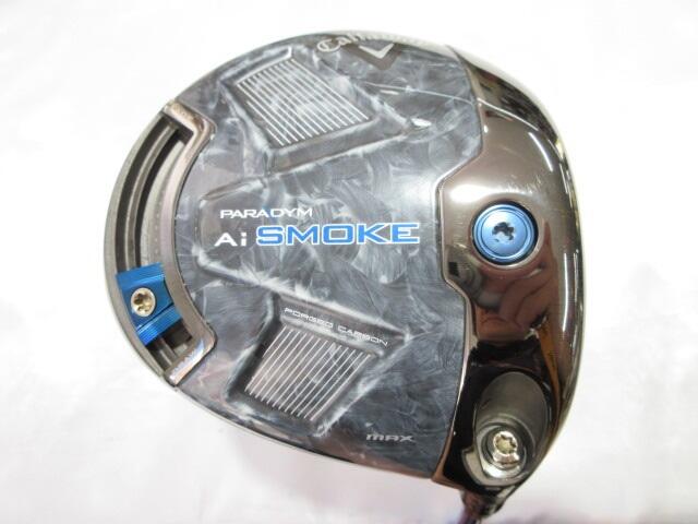 【中古】キャロウェイ PARADYM Ai SMOKE MAX ドライバー 9° Sフレックス 45.0インチ ヘッドカバーあり SPEEDER NX 50 リシャフト品 Cランク 右利き用 Callaway ゴルフクラブ パラダイムAiスモークマックス