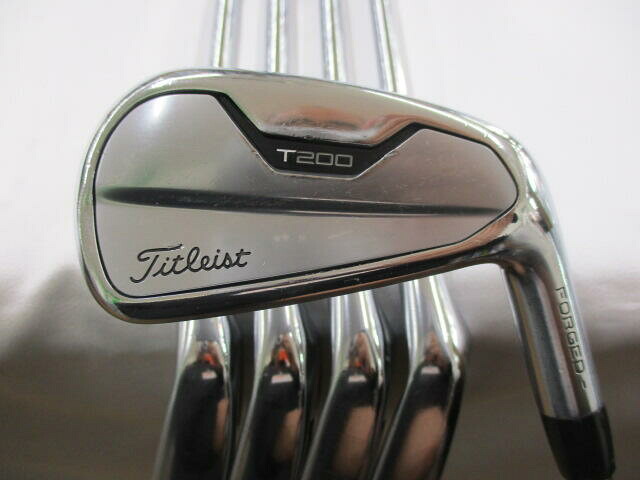 【中古】タイトリスト T200 2021 アイアンセット 28° Sフレックス 37.5インチ NSプロ880AMC Dランク 右利き用 Titleist ゴルフクラブ ゴルフドゥ ゴルフ用品 GOLF DO 中古ゴルフクラブ