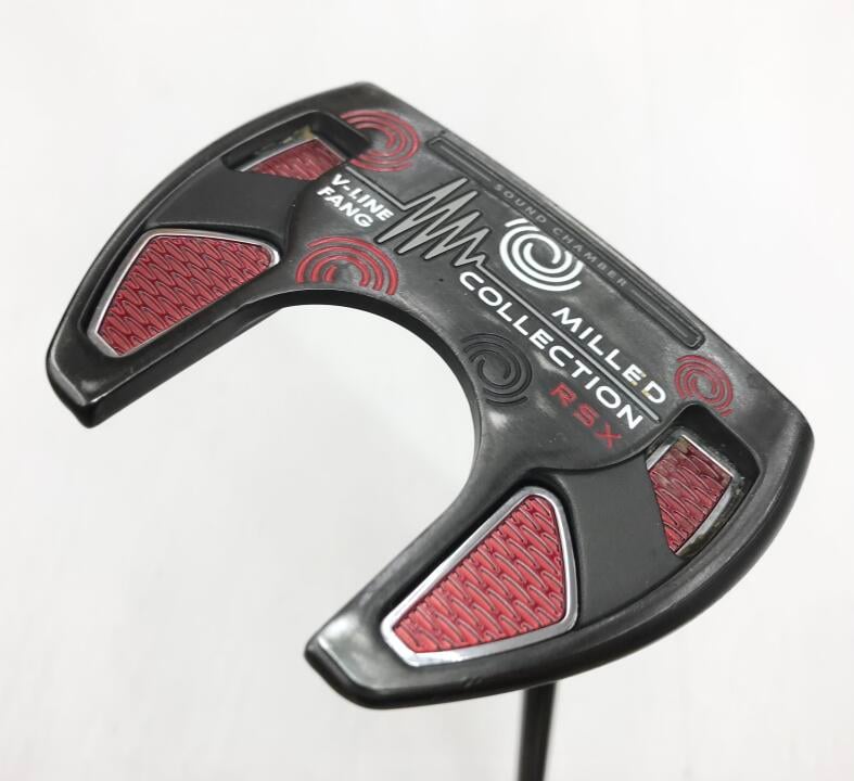 【中古】オデッセイ MILLED COLLECTION RSX V-LINE FANG パター 34.0インチ オリジナルスチール Dランク 右利き用 ODYSSEY ゴルフクラブ ゴルフドゥ ゴルフ用品 GOLF DO 中古ゴルフクラブ