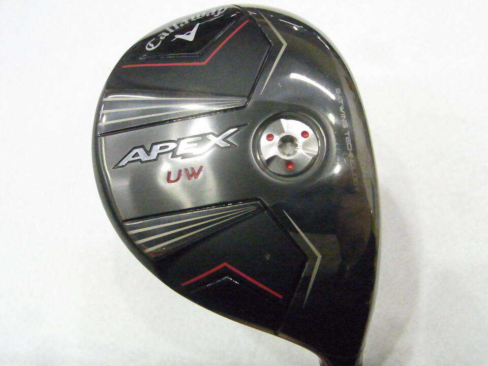 【中古】キャロウェイ APEX UW 2024 フェアウェイウッド UW 21° Sフレックス 39.75インチ ヘッドカバーあり ◆リシャフト◆TR HYBRID 85 リシャフト品 Cランク 右利き用 Callaway ゴルフクラブ エイペッ