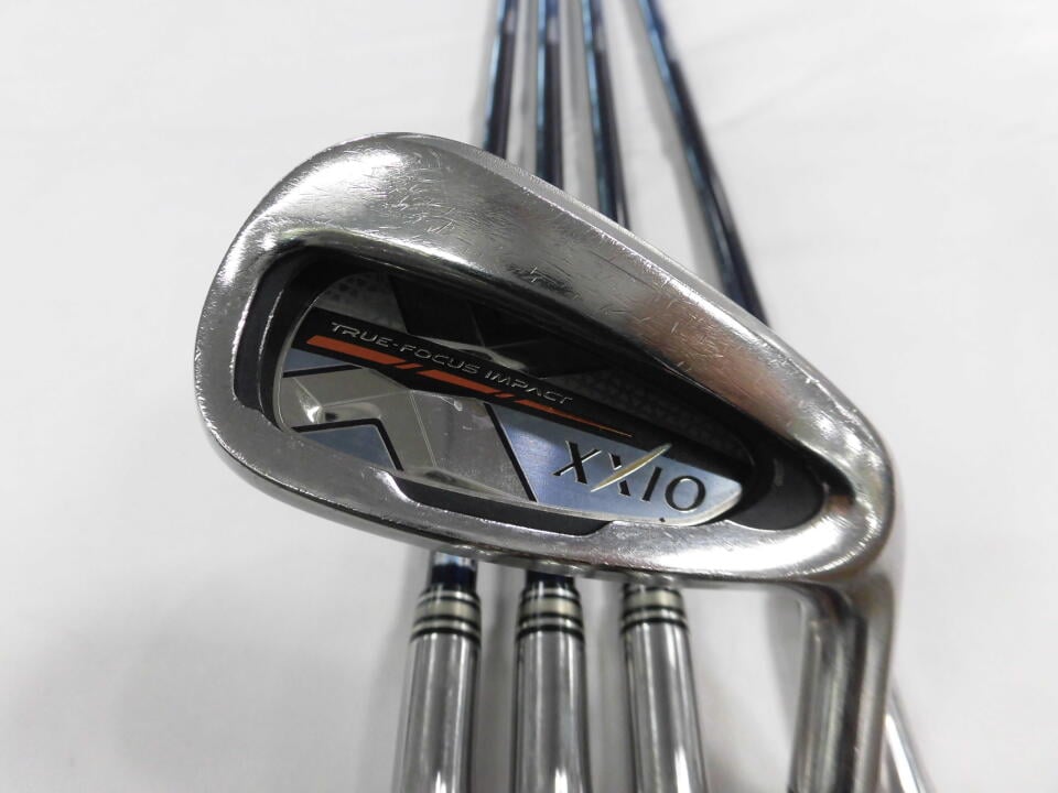 【中古】ダンロップ XXIO 10 ネイビー アイアンセット Rフレックス 37.75インチ MP1000 ネイビー Cランク 右利き用 DUNLOP ゴルフクラブ ゼクシオ10 ゴルフドゥ ゴルフ用品 GOLF DO 中古ゴルフクラブ