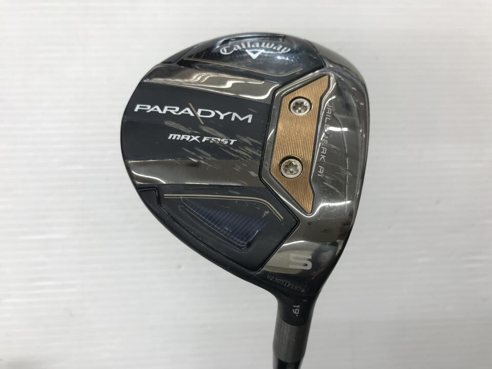 【中古】キャロウェイ PARADYM MAX FAST フェアウェイウッド 5W 19&deg; SRフレックス 42.5インチ SPEEDER NX 40 for Callaway(PARADYM) Dランク 右利き用 Callaway ゴルフクラブ パラダイムマックスファスト ゴルフ｜ゴルフ ドゥ 中古クラブ店