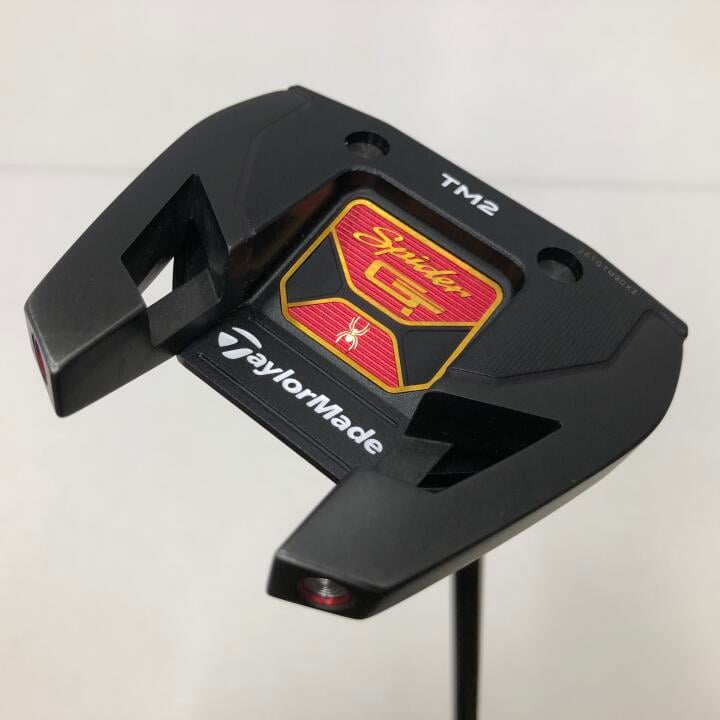 【中古】テーラーメイド Spider GT BLACK TM2 パター 34.0インチ ヘッドカバーあり オリジナルスチール Cランク 右利き用 Taylormade ゴルフクラブ ゴルフドゥ ゴルフ用品 GOLF DO 中古ゴルフクラブ