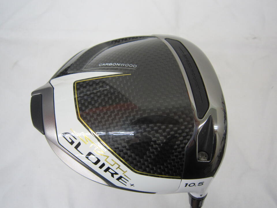 【中古】テーラーメイド STEALTH GLOIRE+ ドライバー 10.5° SRフレックス 45.5インチ ヘッドカバーあり ◆ﾘｼｬﾌﾄ◆Speeder569 EVOLUTION 4 リシャフト品 Cランク 右利き用 Taylormade ゴルフクラブ ステ