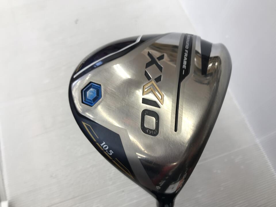 【中古】【訳あり】ダンロップ XXIO 12 ネイビー ドライバー 10.5° Sフレックス 46.0インチ ヘッドカバーあり MP1200 ネイビー Dランク 右利き用 DUNLOP ゴルフクラブ ゼクシオ12 ゴルフドゥ ゴルフ
