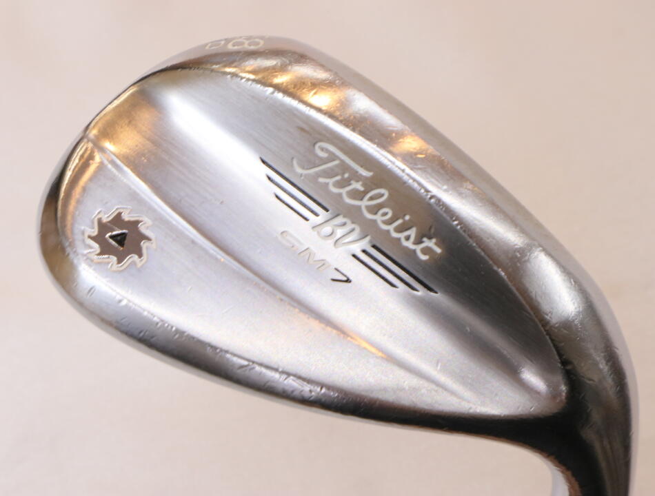 【中古】タイトリスト VOKEY SM7 TOUR CHROME ウェッジ 58° S200フレックス 35.0インチ ダイナミックゴールド Dランク 右利き用 Titleist ゴルフクラブ ボーケイ SM7 ツアークローム ゴルフドゥ ゴルフ用|ゴルフ ドゥ 中古クラブ店