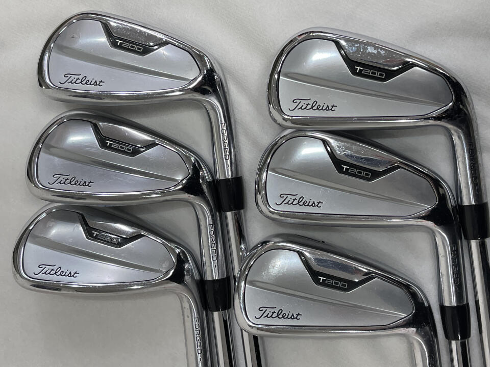 【中古】タイトリスト T200 2021 アイアンセット 25° Sフレックス 38.0インチ NSプロ105T Cランク 右利き用 Titleist ゴルフクラブ ゴルフドゥ ゴルフ用品 GOLF DO 中古ゴルフクラブ