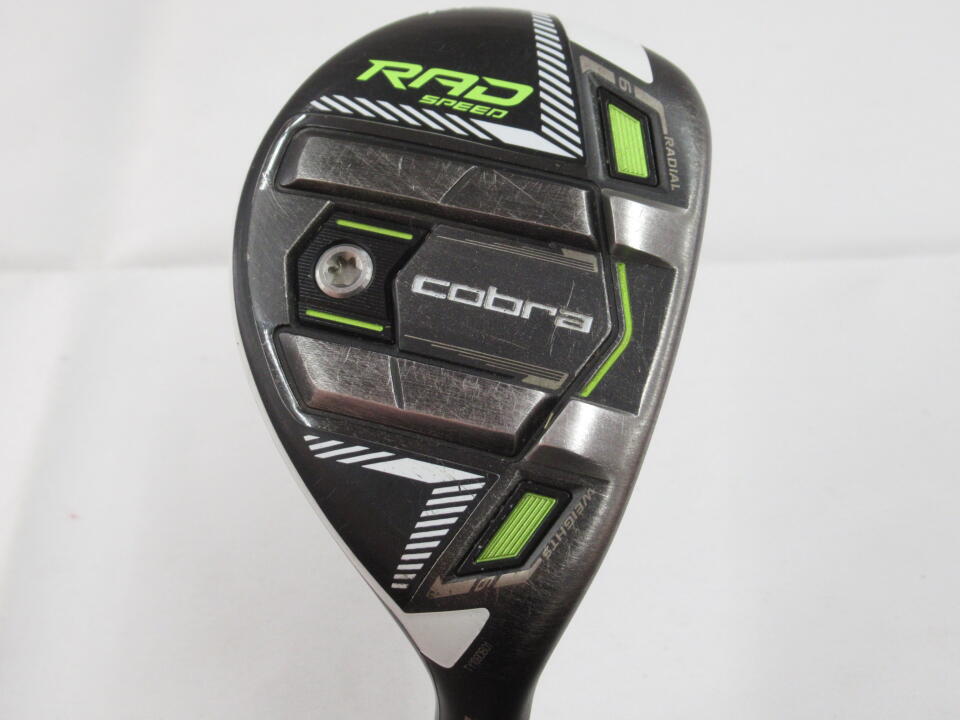 【中古】コブラ KING RADSPEED ユーティリティ 24° Rフレックス 39.25インチ ヘッドカバーあり Speeder EVOLUTION for RADSPEED Dランク 右利き用 COBRA ゴルフクラブ キングラッドスピード ゴルフドゥ ゴル