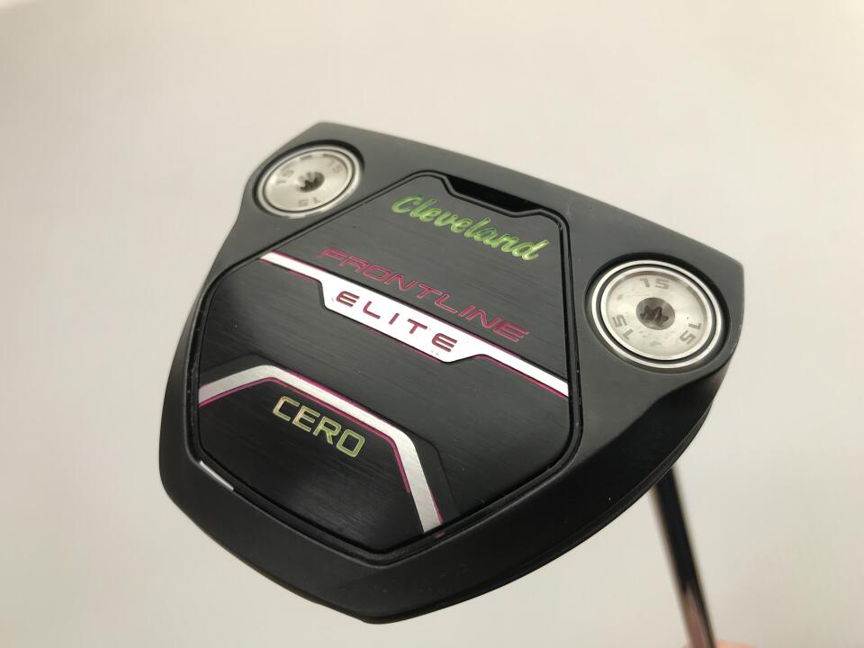 【中古】クリーブランド FRONTLINE CERO パター 34.0インチ ヘッドカバーあり オリジナルスチール Cランク 右利き用 Cleveland ゴルフクラブ ゴルフドゥ ゴルフ用品 GOLF DO 中古ゴルフクラブ