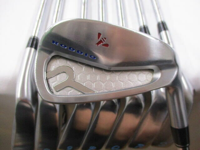 【中古】ロッディオ RODDIO PC FORGED アイアンセット Sフレックス 37.75インチ Ks NINE 9 リシャフト品 Cランク 右利き用 RODDIO ゴルフクラブ ゴルフドゥ ゴルフ用品 GOLF DO 中古ゴルフクラブ