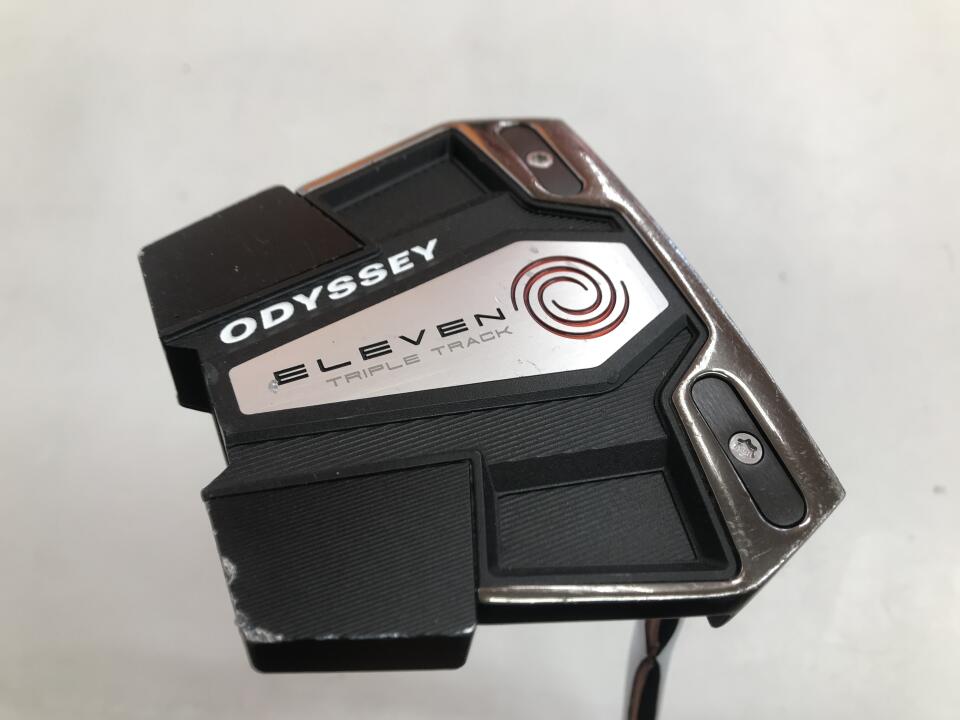 【中古】【訳あり】オデッセイ ELEVEN TRIPLE TRACK パター 33.0インチ STROKE LAB Dランク 右利き用 ODYSSEY ゴルフクラブ ゴルフドゥ ゴルフ用品 GOLF DO 中古ゴルフクラブ