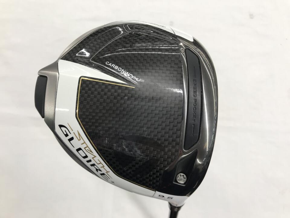 【中古】テーラーメイド STEALTH GLOIRE+ ドライバー 9.5° Sフレックス 45.5インチ ディアマナ　Silverfor TM リシャフト品 Cランク 右利き用 Taylormade ゴルフクラブ ステルスグローレプラス ゴルフド