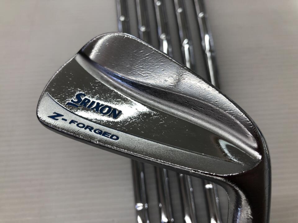 【中古】ダンロップ SRIXON Z-FORGED アイアンセット X100フレックス 38.0インチ ダイナミックゴールド EX ツアー イシュー Dランク 右利き用 DUNLOP ゴルフクラブ スリクソンZフォージド ゴルフドゥ