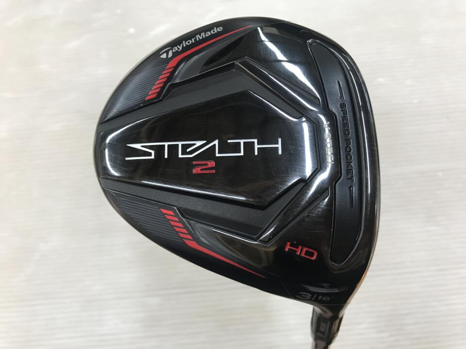 【中古】テーラーメイド STEALTH2 HD フェアウェイウッド 3W 16° SRフレックス 43.25インチ ヘッドカバーあり TENSEI RED TM50 Cランク 右利き用 Taylormade ゴルフクラブ ステルス2HD ゴルフドゥ ゴルフ用