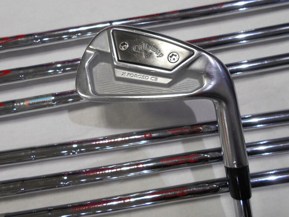 【中古】キャロウェイ X FORGED CB 2021 アイアンセット 23° Sフレックス 38.5インチ NSプロ MODUS 3 TOUR 120 Dランク 右利き用 Callaway ゴルフクラブ エックスフォージドCB2021 ゴルフドゥ ゴルフ用品 GOLF