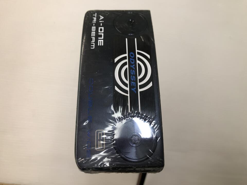 【中古】オデッセイ Ai-ONE TRI-BEAM DOUBLE WIDE CS パター 34.0インチ オリジナルスチール Aランク 右利き用 ODYSSEY ゴルフクラブ ゴルフドゥ ゴルフ用品 GOLF DO 中古ゴルフクラブ
