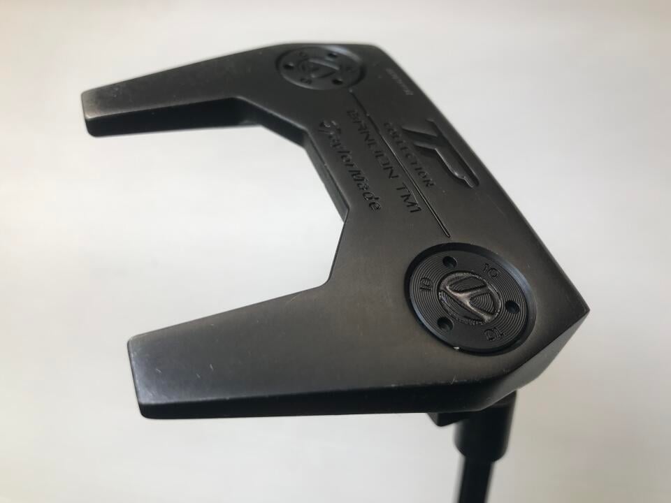 【中古】テーラーメイド TP COLLECTION BLACK BANDON TM1 パター 34.0インチ オリジナルスチール Cランク 右利き用 Taylormade ゴルフクラブ ゴルフドゥ ゴルフ用品 GOLF DO 中古ゴルフクラブ