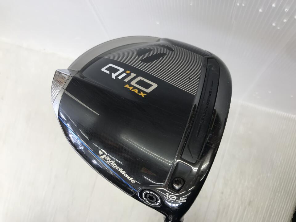 【中古】テーラーメイド Qi10 MAX ドライバー 10.5° Rフレックス 45.0インチ Diamana BLUE TM50 Cランク 右利き用 Taylormade ゴルフクラブ Qi10マックス ゴルフドゥ ゴルフ用品 GOLF DO 中古ゴルフクラブ