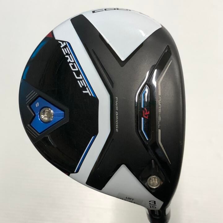【中古】コブラ AEROJET フェアウェイウッド 3W 15&deg; Sフレックス 42.75インチ ヘッドカバーあり ツアーAD for Cobra(AEROJET) Cランク 右利き用 COBRA ゴルフクラブ エアロジェット ゴルフドゥ ゴルフ用｜ゴルフ ドゥ 中古クラブ店