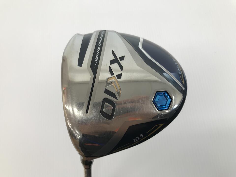 【中古】【訳あり】ダンロップ XXIO 12 ネイビー ドライバー 10.5° Rフレックス 45.75インチ ヘッドカバーあり MP1200 ネイビー Dランク 左利き用 DUNLOP ゴルフクラブ ゼクシオ12 ゴルフドゥ ゴルフ