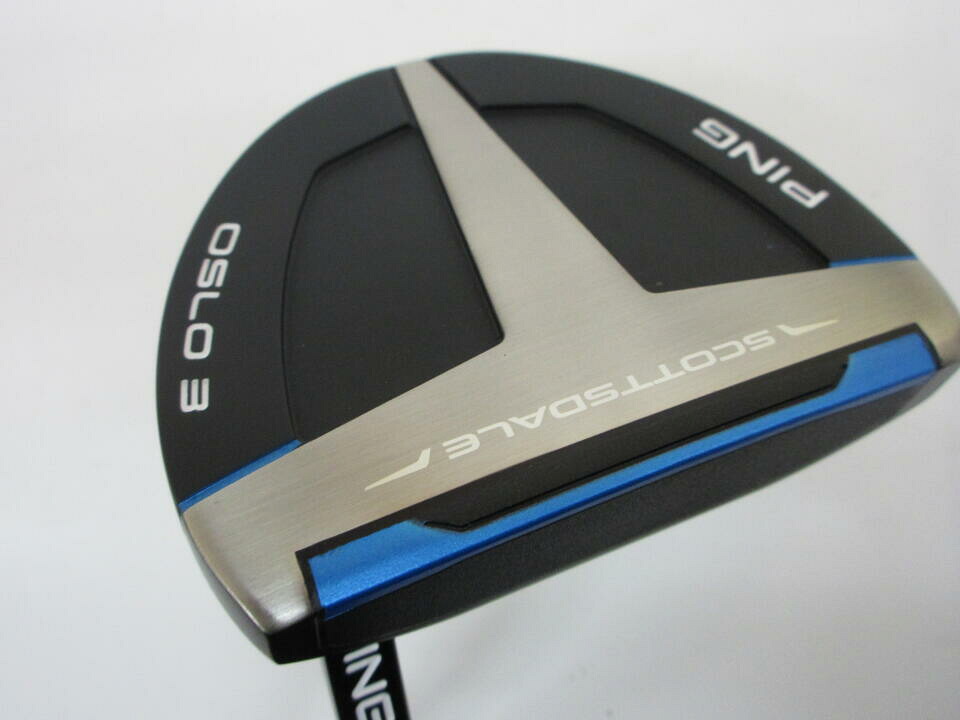 【中古】ピン SCOTTSDALE OSLO 3 パター 34.0インチ ヘッドカバーあり オリジナルスチール Cランク 右利き用 PING ゴルフクラブ スコッツデール オスロ ゴルフドゥ ゴルフ用品 GOLF DO 中古ゴルフクラ