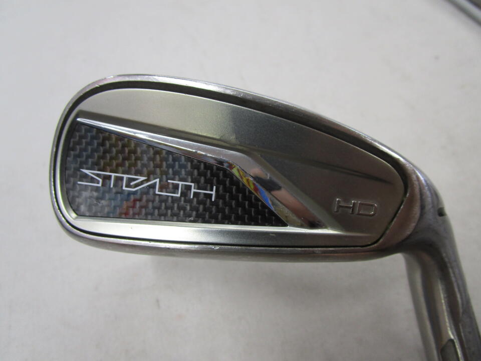 【中古】テーラーメイド STEALTH HD アイアンセット 26.5° Sフレックス 37.875インチ KBS MAX MT80 JP Cランク 右利き用 Taylormade ゴルフクラブ ステルスHD ゴルフドゥ ゴルフ用品 GOLF DO 中古ゴルフクラ