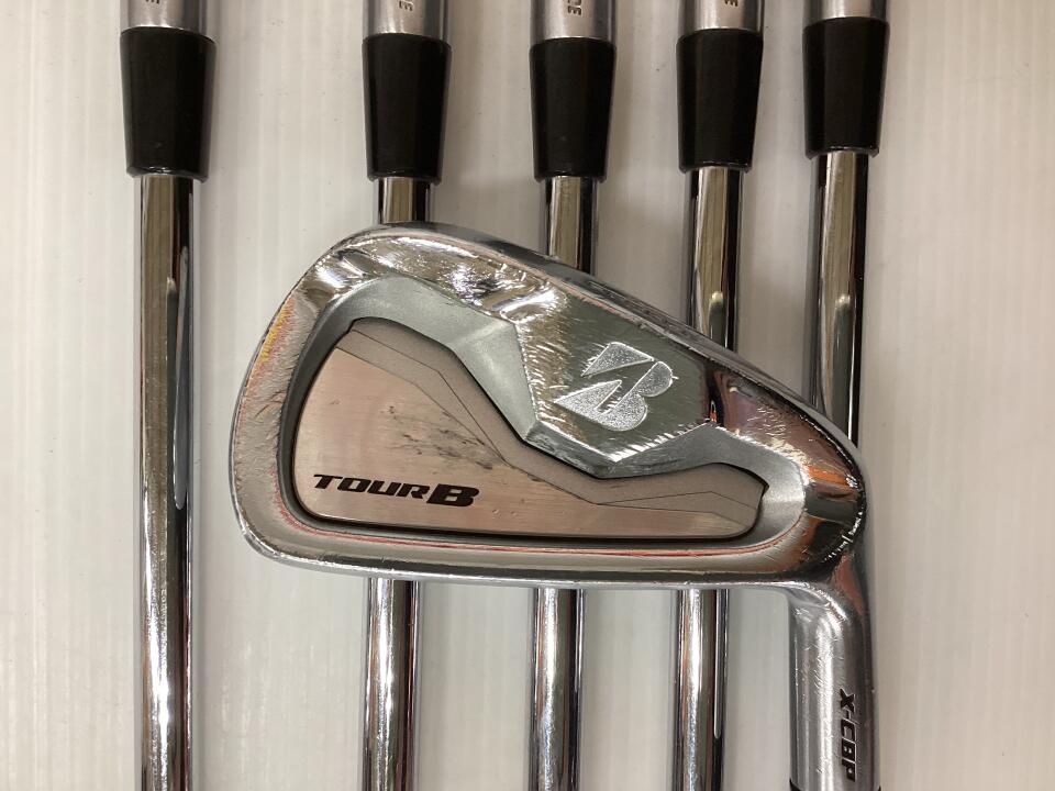 【中古】【訳あり】ブリヂストン TOUR B X-CBP アイアンセット Sフレックス 38.75インチ NSプロ850GH カスタム リシャフト品 Dランク 右利き用 BRIDGESTONE ゴルフクラブ ゴルフドゥ ゴルフ用品 GOLF DO