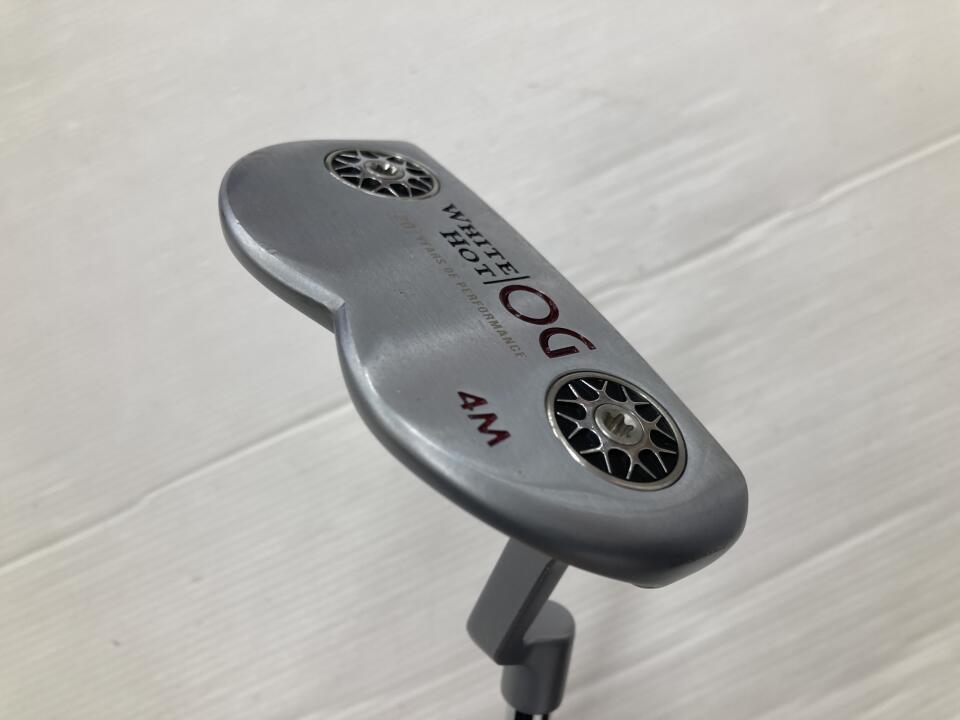 【中古】オデッセイ ホワイト ホット OG #4M パター 34.0インチ オリジナルスチール Cランク 右利き用 ODYSSEY ゴルフクラブ ゴルフドゥ ゴルフ用品 GOLF DO 中古ゴルフクラブ｜ゴルフ ドゥ 中古クラブ店