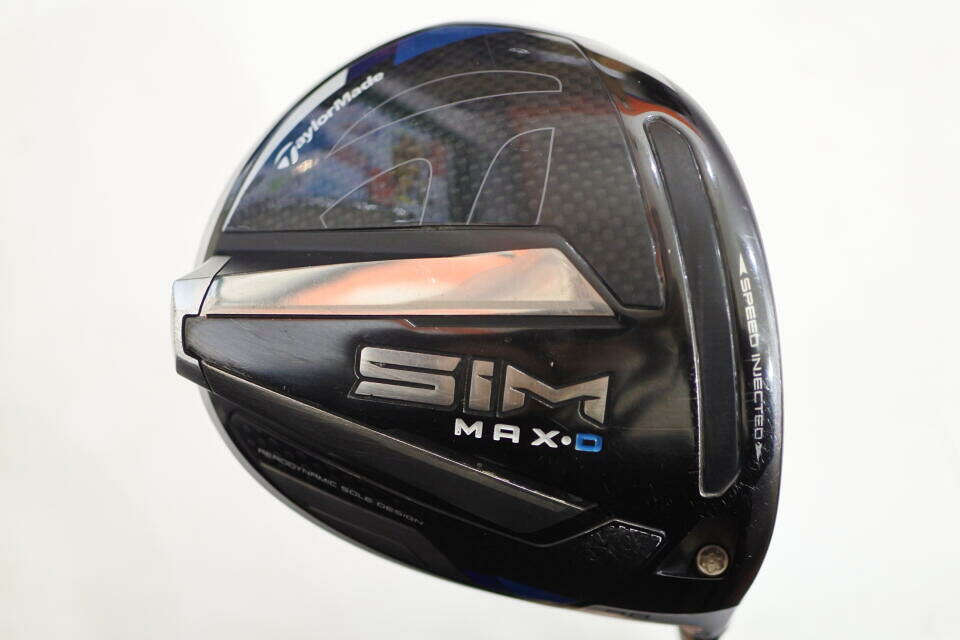 【中古】テーラーメイド SIM MAX-D ドライバー 9° Sフレックス 45.25インチ ヘッドカバーあり FUBUKI V50 リシャフト品 Cランク 右利き用 Taylormade ゴルフクラブ シムマックスD ゴルフドゥ ゴルフ用